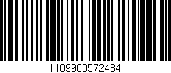 Código de barras (EAN, GTIN, SKU, ISBN): '1109900572484'