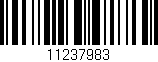 Código de barras (EAN, GTIN, SKU, ISBN): '11237983'