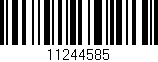 Código de barras (EAN, GTIN, SKU, ISBN): '11244585'