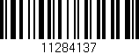 Código de barras (EAN, GTIN, SKU, ISBN): '11284137'
