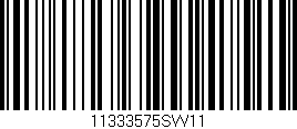 Código de barras (EAN, GTIN, SKU, ISBN): '11333575SW11'