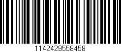 Código de barras (EAN, GTIN, SKU, ISBN): '1142429558458'