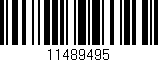 Código de barras (EAN, GTIN, SKU, ISBN): '11489495'