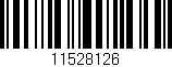 Código de barras (EAN, GTIN, SKU, ISBN): '11528126'