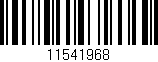 Código de barras (EAN, GTIN, SKU, ISBN): '11541968'