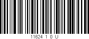 Código de barras (EAN, GTIN, SKU, ISBN): '11624_1_0_U'