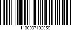 Código de barras (EAN, GTIN, SKU, ISBN): '1168967192059'