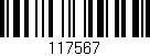 Código de barras (EAN, GTIN, SKU, ISBN): '117567'