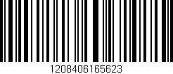 Código de barras (EAN, GTIN, SKU, ISBN): '1208406165623'