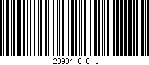 Código de barras (EAN, GTIN, SKU, ISBN): '120934_0_0_U'