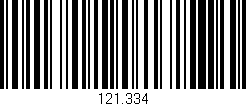 Código de barras (EAN, GTIN, SKU, ISBN): '121.334'