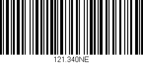 Código de barras (EAN, GTIN, SKU, ISBN): '121.340NE'