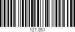 Código de barras (EAN, GTIN, SKU, ISBN): '121.351'