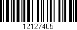 Código de barras (EAN, GTIN, SKU, ISBN): '12127405'