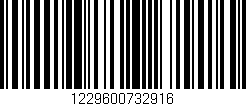 Código de barras (EAN, GTIN, SKU, ISBN): '1229600732916'