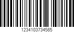 Código de barras (EAN, GTIN, SKU, ISBN): '1234103734565'