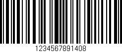 Código de barras (EAN, GTIN, SKU, ISBN): '1234567891408'