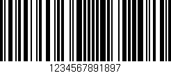 Código de barras (EAN, GTIN, SKU, ISBN): '1234567891897'