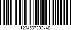 Código de barras (EAN, GTIN, SKU, ISBN): '1234567893440'