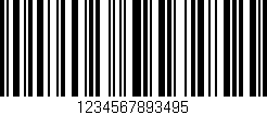 Código de barras (EAN, GTIN, SKU, ISBN): '1234567893495'