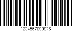 Código de barras (EAN, GTIN, SKU, ISBN): '1234567893976'