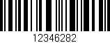 Código de barras (EAN, GTIN, SKU, ISBN): '12346282'