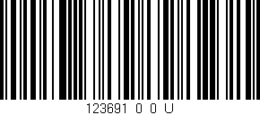 Código de barras (EAN, GTIN, SKU, ISBN): '123691_0_0_U'