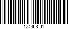 Código de barras (EAN, GTIN, SKU, ISBN): '124606-01'