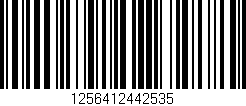 Código de barras (EAN, GTIN, SKU, ISBN): '1256412442535'