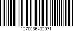 Código de barras (EAN, GTIN, SKU, ISBN): '1270066492371'
