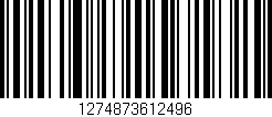 Código de barras (EAN, GTIN, SKU, ISBN): '1274873612496'