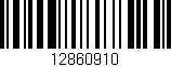 Código de barras (EAN, GTIN, SKU, ISBN): '12860910'