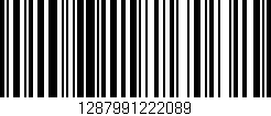 Código de barras (EAN, GTIN, SKU, ISBN): '1287991222089'