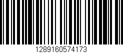 Código de barras (EAN, GTIN, SKU, ISBN): '1289160574173'