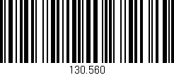 Código de barras (EAN, GTIN, SKU, ISBN): '130.560'