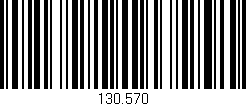 Código de barras (EAN, GTIN, SKU, ISBN): '130.570'