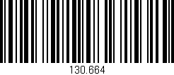 Código de barras (EAN, GTIN, SKU, ISBN): '130.664'