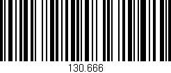 Código de barras (EAN, GTIN, SKU, ISBN): '130.666'