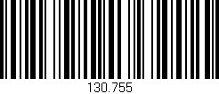 Código de barras (EAN, GTIN, SKU, ISBN): '130.755'