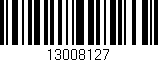 Código de barras (EAN, GTIN, SKU, ISBN): '13008127'