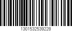 Código de barras (EAN, GTIN, SKU, ISBN): '1301532539228'