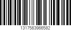 Código de barras (EAN, GTIN, SKU, ISBN): '1317563966582'