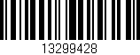 Código de barras (EAN, GTIN, SKU, ISBN): '13299428'