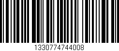 Código de barras (EAN, GTIN, SKU, ISBN): '1330774744008'