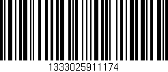 Código de barras (EAN, GTIN, SKU, ISBN): '1333025911174'