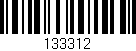 Código de barras (EAN, GTIN, SKU, ISBN): '133312'