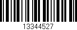 Código de barras (EAN, GTIN, SKU, ISBN): '13344527'