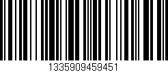 Código de barras (EAN, GTIN, SKU, ISBN): '1335909459451'