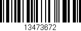 Código de barras (EAN, GTIN, SKU, ISBN): '13473672'