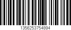 Código de barras (EAN, GTIN, SKU, ISBN): '1356253754894'